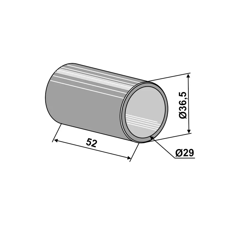IHOF Reduzierbuchse Kat  3-2 /  29 - 36,5 mm verzinkt (658-28)