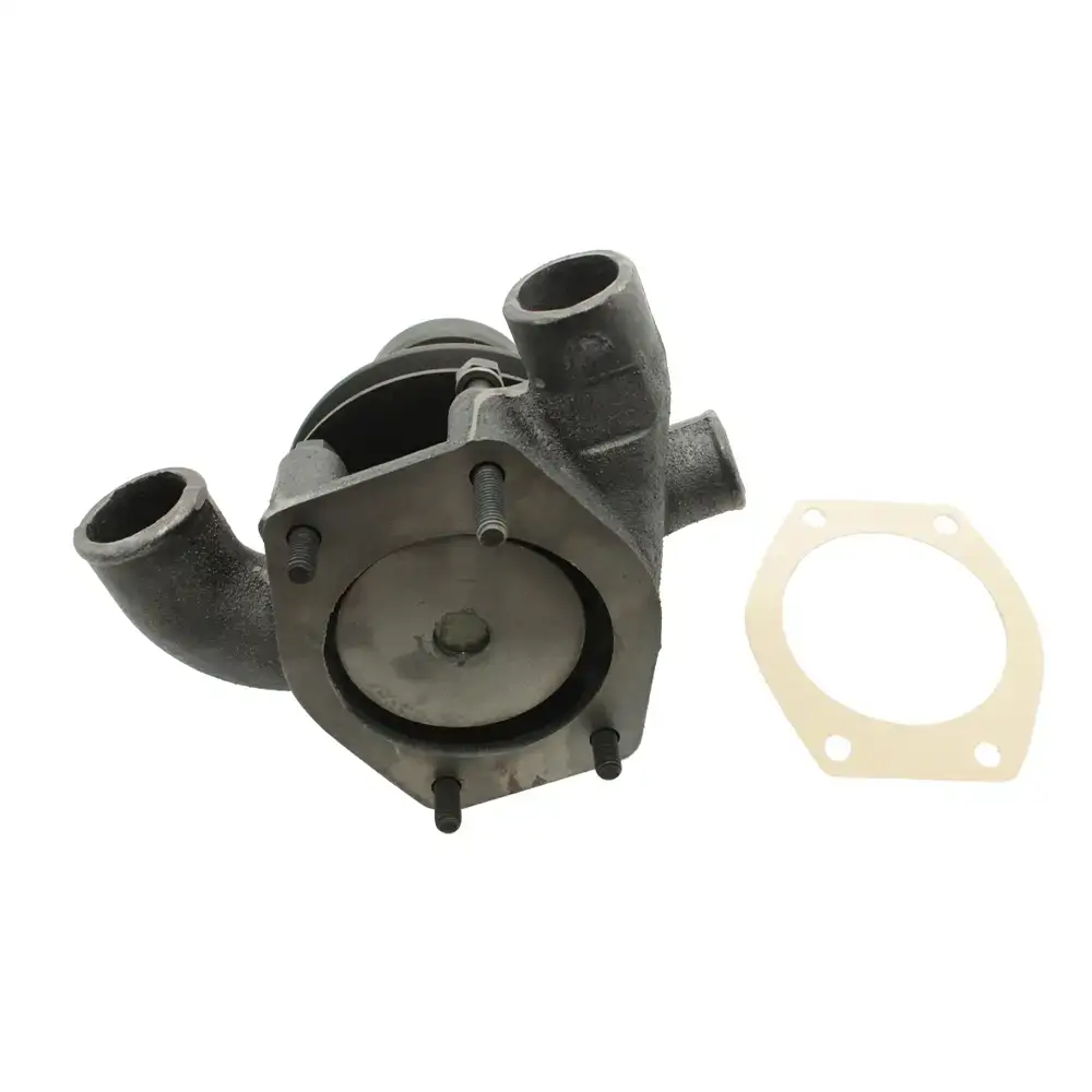 Wasserpumpe mit Riemenscheibe passend für Massey Ferguson MF 35 A3.152 (41312055) Rückseite