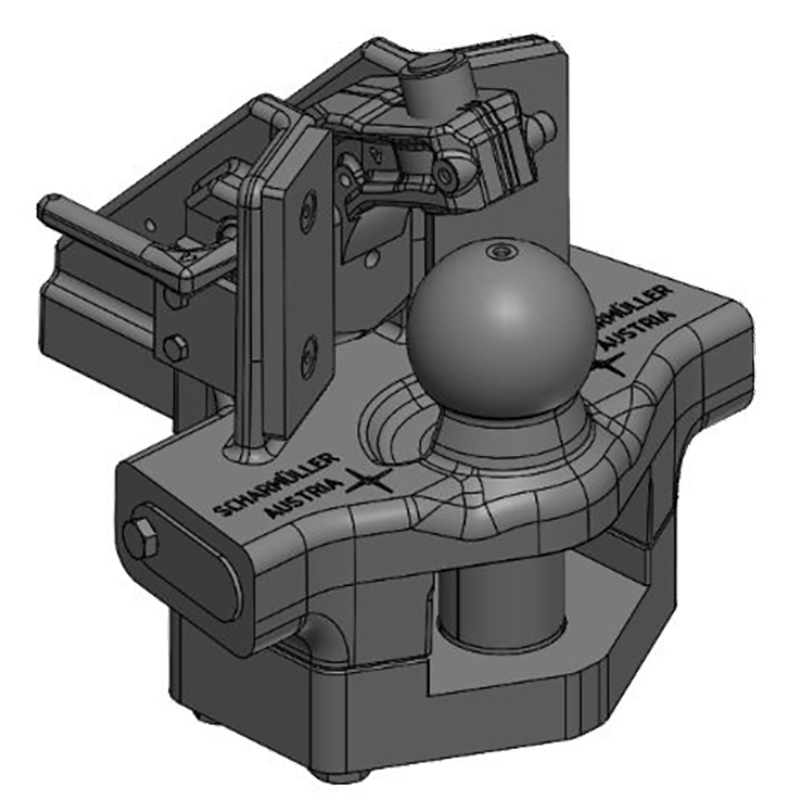 Anhängetechnik Scharmüller Schraubkugeladapter K80® #02.481.702-SET-A92