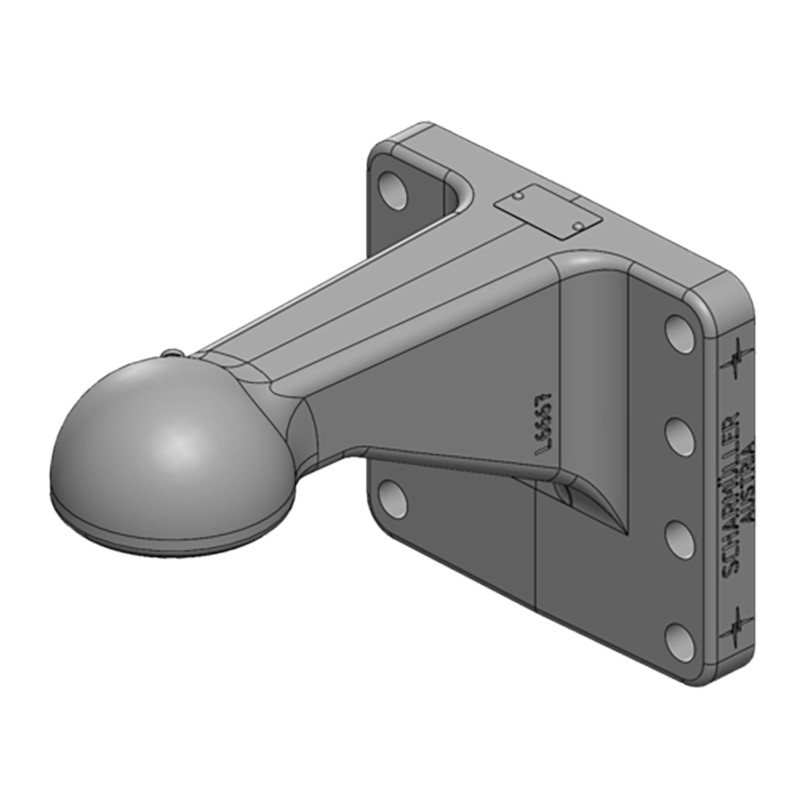 Anhängetechnik Scharmüller Zugöse Flansch #00.650.99.0-A02