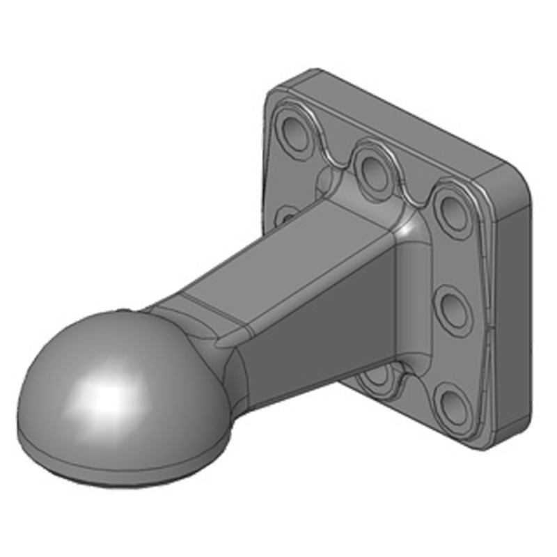 Anhängetechnik Scharmüller Zugöse Flansch #00.653.901.0-A02