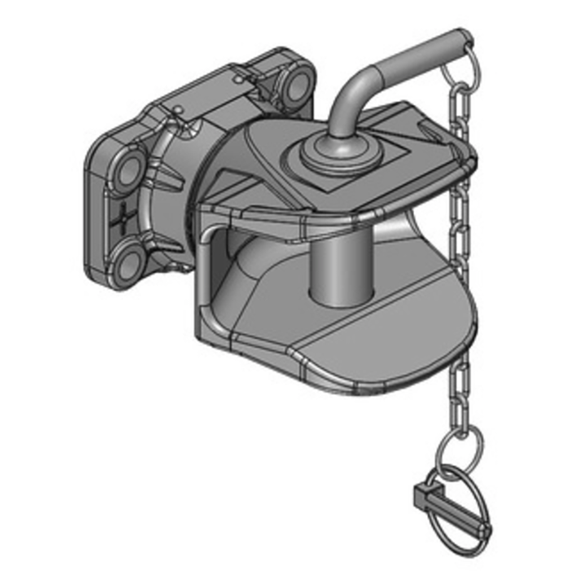 Traktorentechnik Anhängetechnik Scharmüller Zugmaul Flanschausführungen 05.1209.05-A01
