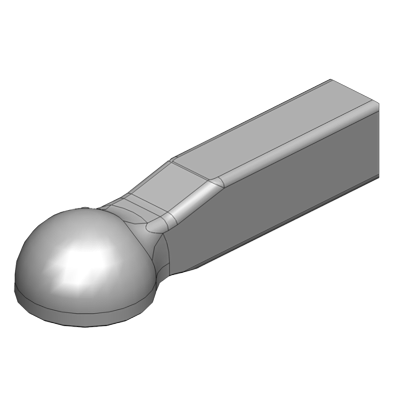 Anhängetechnik Scharmüller Zugöse Einschweiß #00.651.90.0-A01