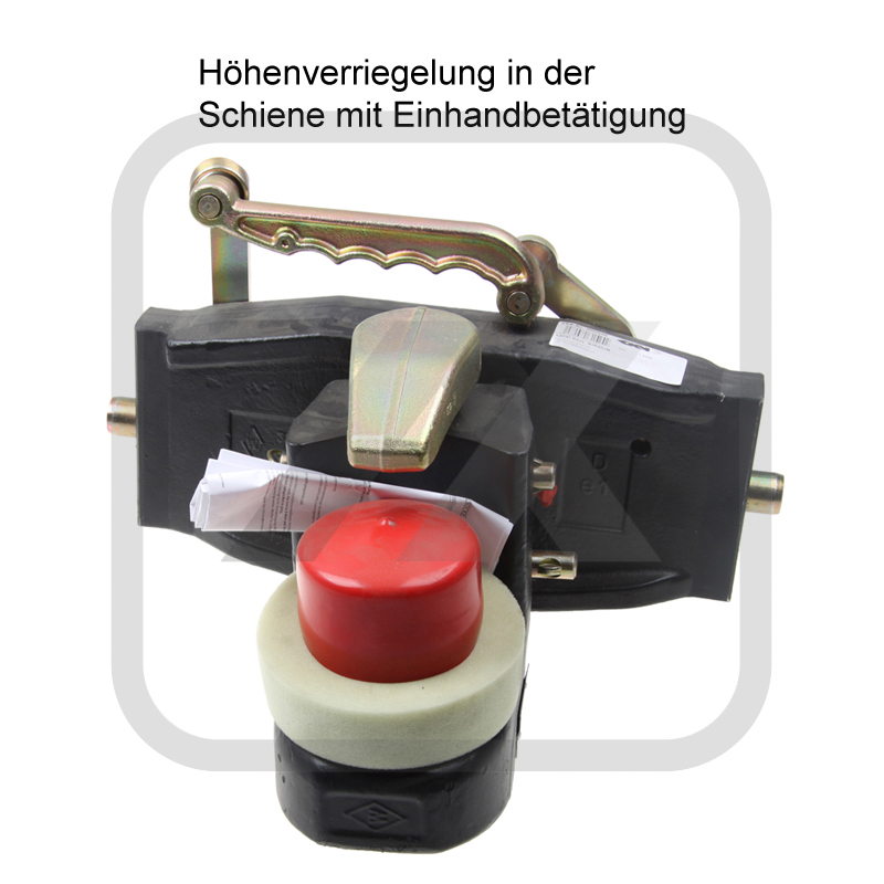 Landwirtschaft Cramer Zugkugel K80, 322er Schienenbreite, passend für diverse