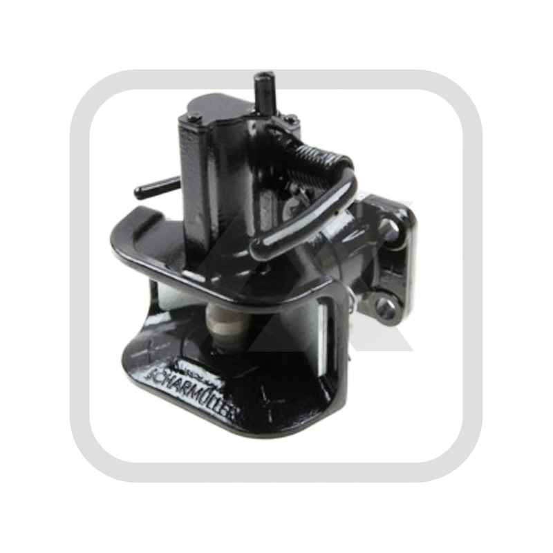 Landwirtschaft Zugmaul automatisch mit Flansch 140 x 80, 21 mm Bohrung, Scharmüller