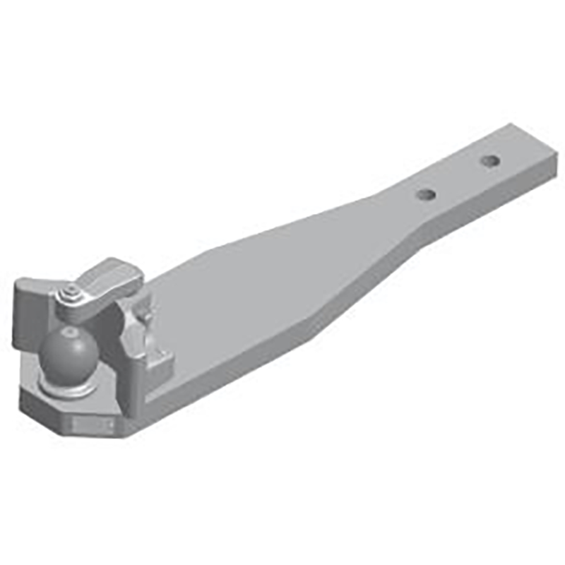 Tragplatte K80-Zugkugel für John Deere Schlepper