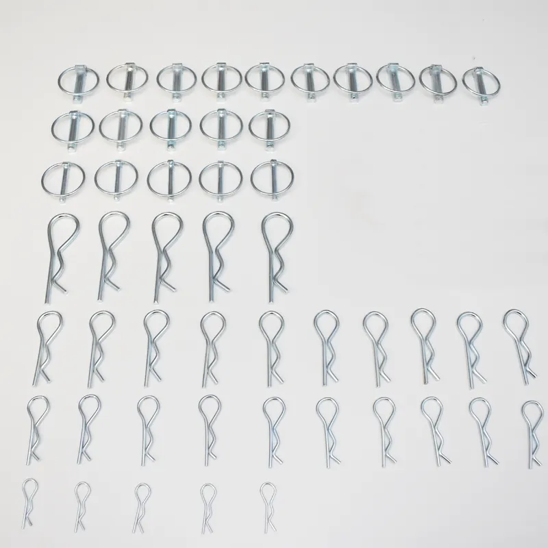 Klappsplinte und Federstecker im Service-Set | 50 Stück sortiert img_2