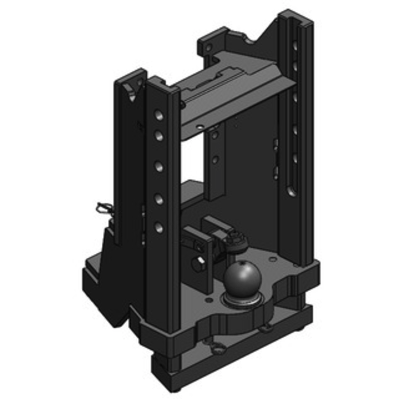 Scharmüller Anhängebock vorbereitet Zugpendel #00.144.81.2-A11