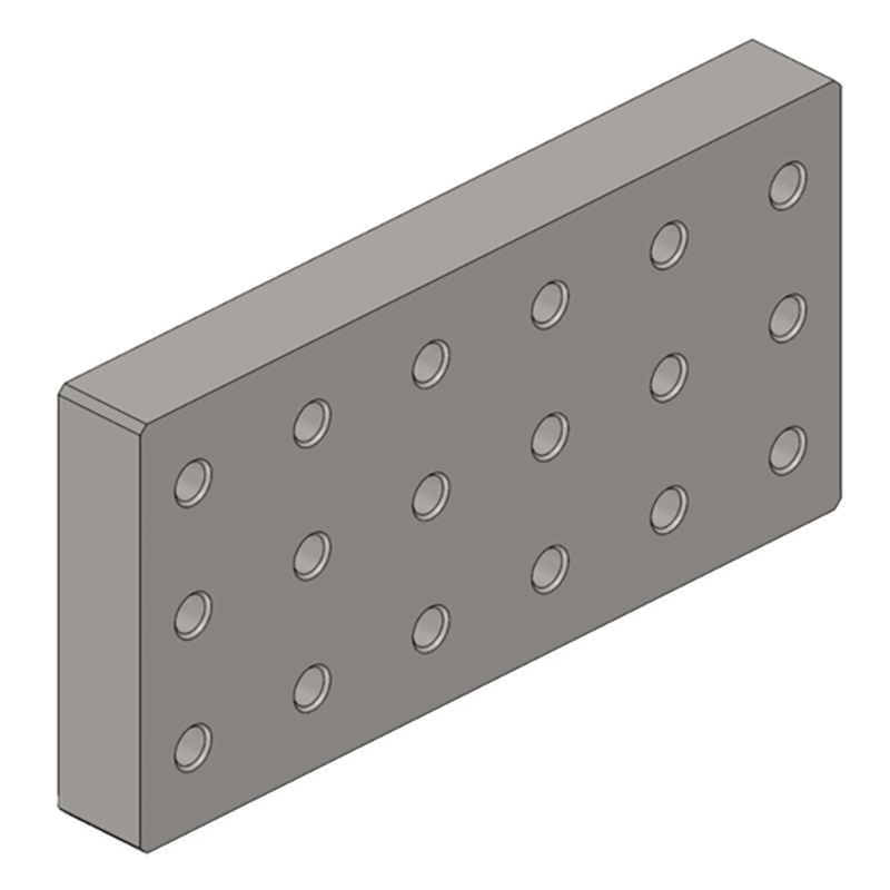 Traktorentechnik Anhängetechnik Scharmüller Anschweißplatte #00.645.083.0