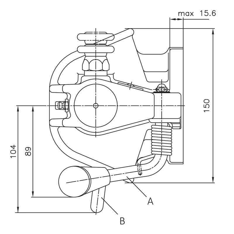 Anhängekupplung Rockinger RO243A35000 Flansch