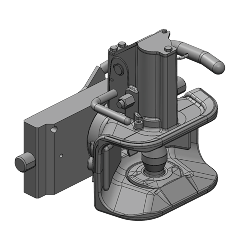 Traktorentechnik Anhängetechnik Scharmüller Zugmaul Standard mit Adapterplatte #03.2953.021-A02