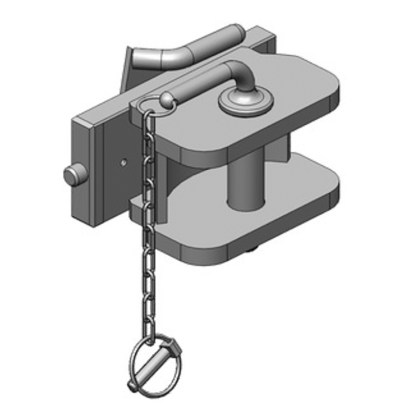 Traktorentechnik Anhängetechnik Scharmüller Zugmaul Standard mit Adapterplatte #03.2008.00-A02