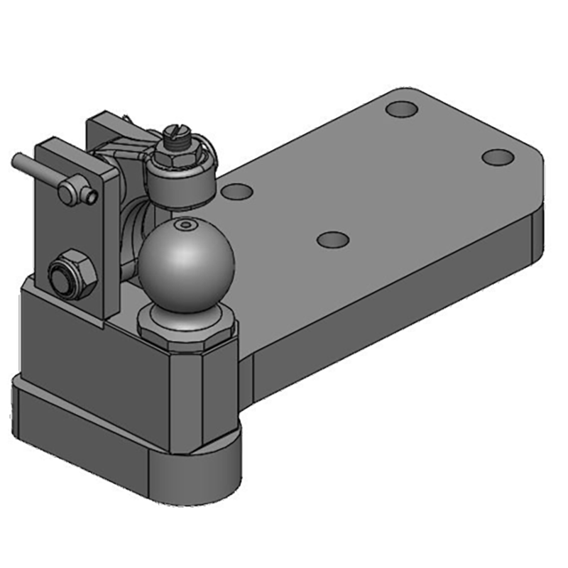Anhängetechnik Scharmüller Zwangslenkungsteil Für K80®-Lagerböcke #00.521.156.0-A11