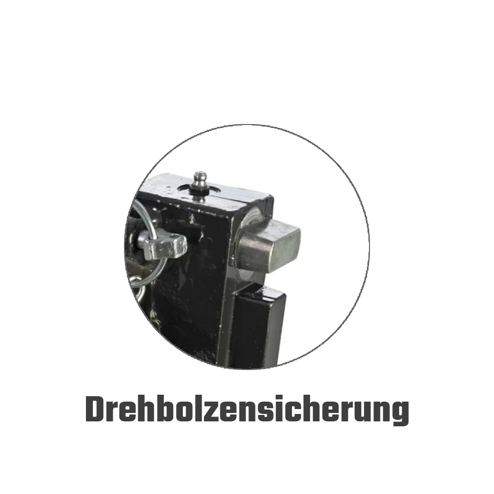 Kugelkopf 50mm Sauermann HS200-K50 320mm Drehbolzen