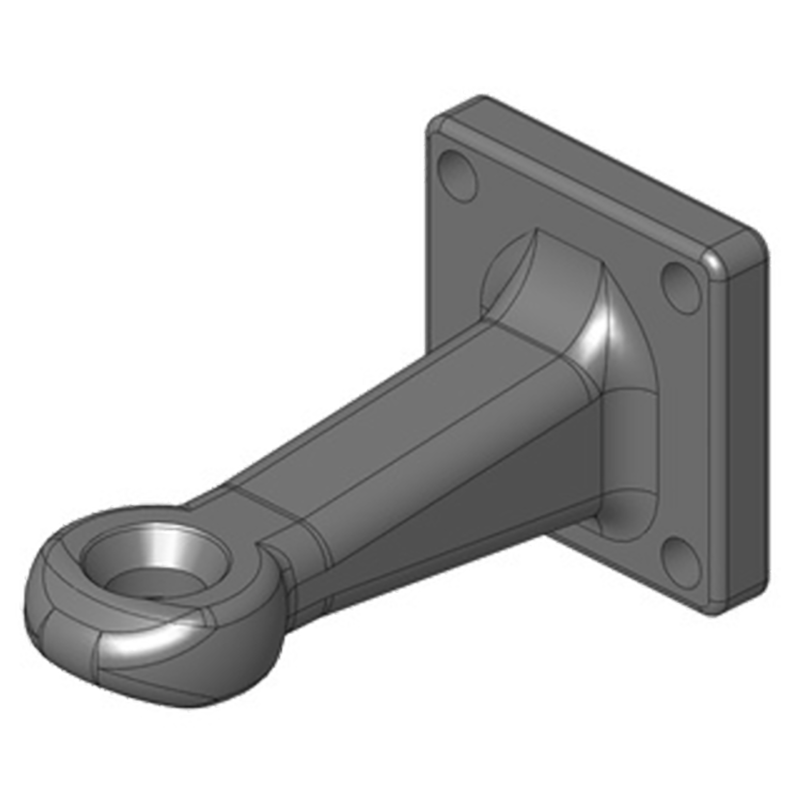 Anhängetechnik Scharmüller Zugöse Flansch #00.664.21.0-A02