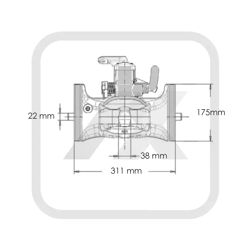 Anhängekupplung Fendt Farmer Favorit von Sauermann 