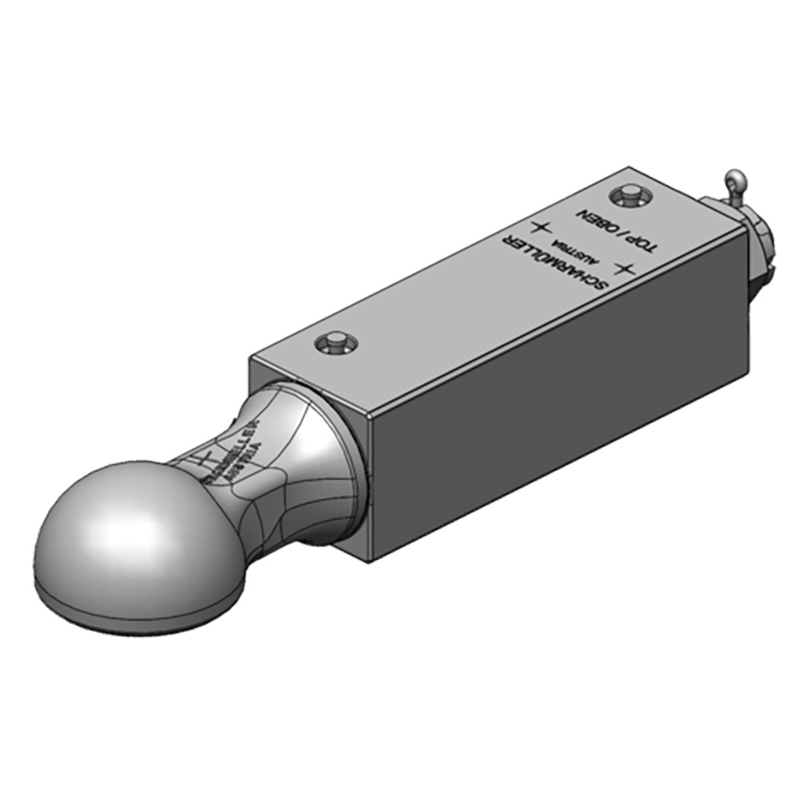 Anhängetechnik Scharmüller Zugöse Rundschaft #00.663.931.0-A02
