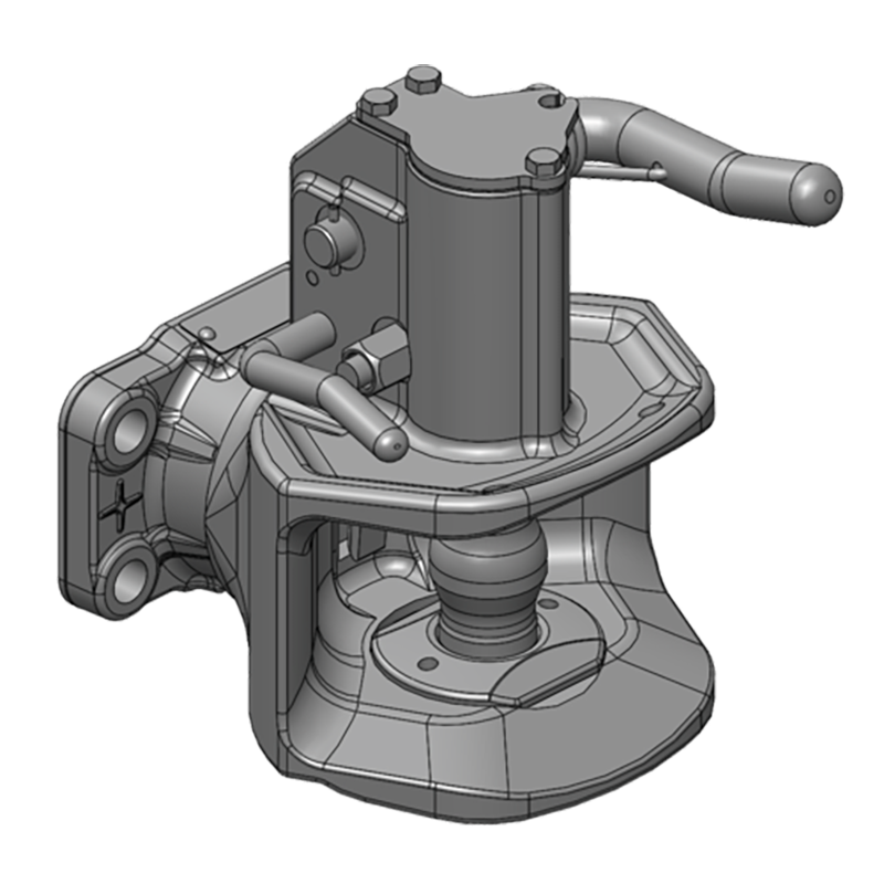 Traktorentechnik Anhängetechnik Scharmüller Zugmaul Flanschausführungen 05.1203.02-A02
