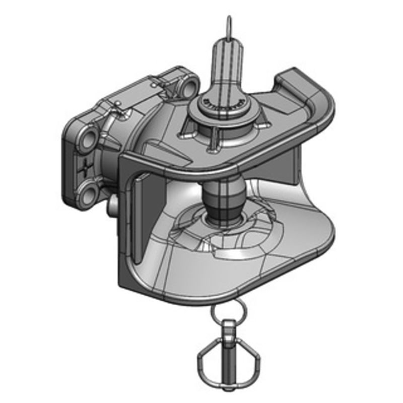 Traktorentechnik Anhängetechnik Scharmüller Zugmaul Flanschausführungen 05.1206.06-A02