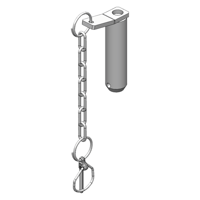 Ersatzteil Scharmüller Verriegelungsbolzen m. Kette Ø25x95 #00.442.462.1