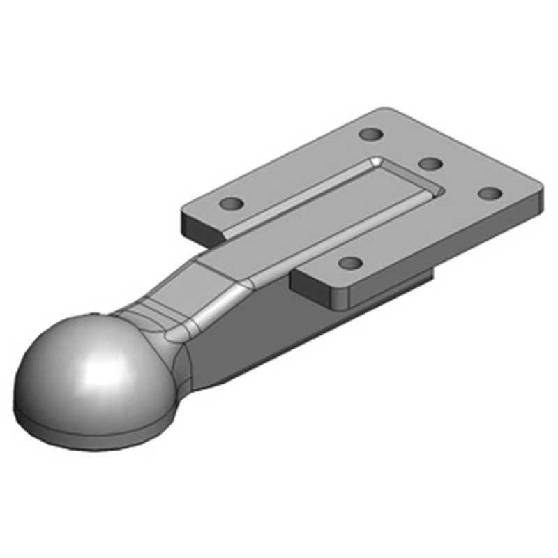 Anhängetechnik Scharmüller Zugöse Konsole #00.648.20.0-A02