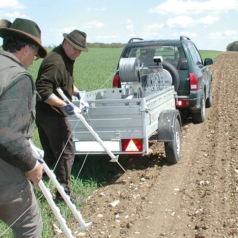 Elektrisches Weidezaun-Wickelgerät LEHNER TendoMat 71131