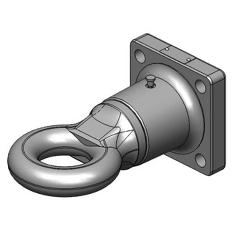 Anhängetechnik Scharmüller Zugöse Flansch #00.664.60.0-A02