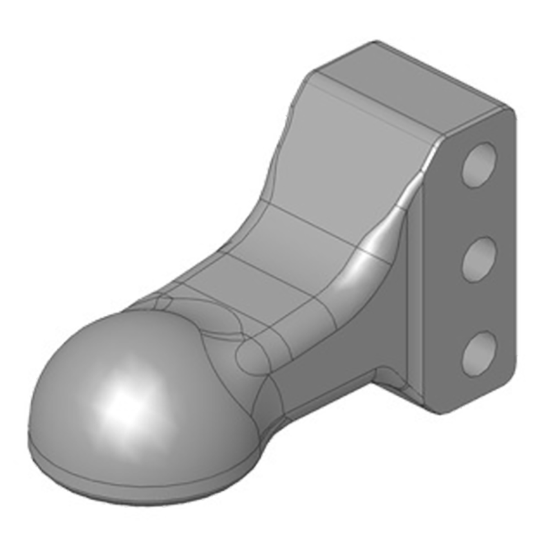 Anhängetechnik Scharmüller Zugöse Absteckbar #00.650.00.0-A01