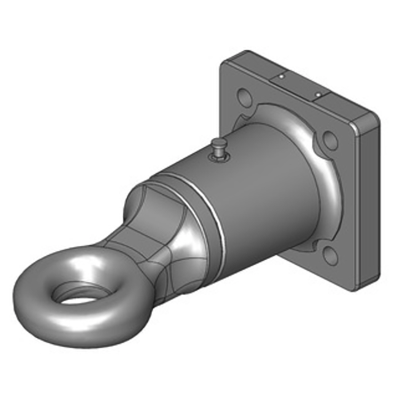 Anhängetechnik Scharmüller Zugöse Flansch #00.652.43.0-A02