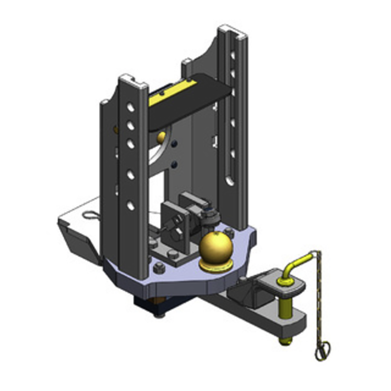 Scharmüller Anhängebock vorbereitet Zugpendel #00.141.82.0-A11
