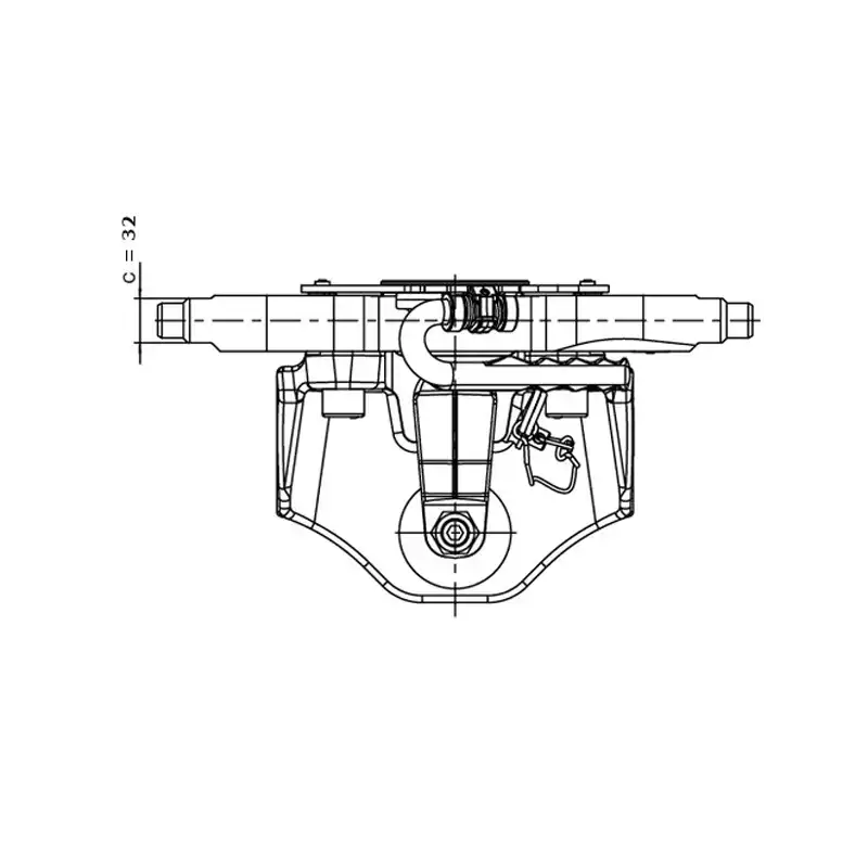 K80 Kugeleinsatz 330mm Deutz Fendt, Fiatagri New Holland Valmet