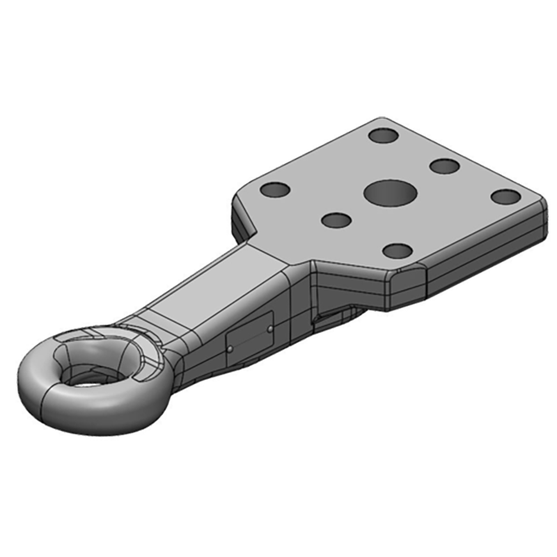 Anhängetechnik Scharmüller Zugöse Flansch #00.655.51.0-A02