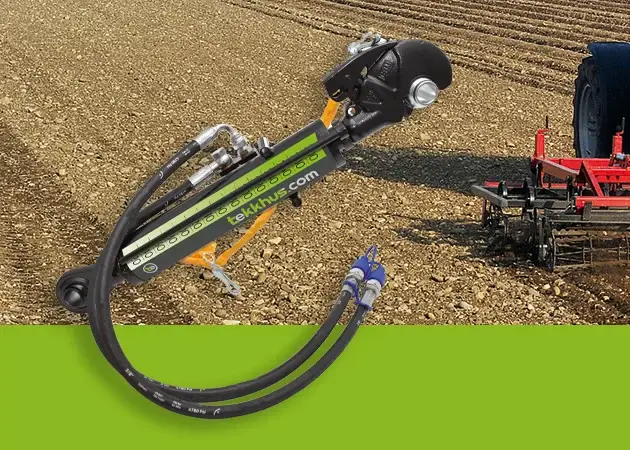 Hydraulischer Oberlenker Kategorie 2 mit Kugelendstück