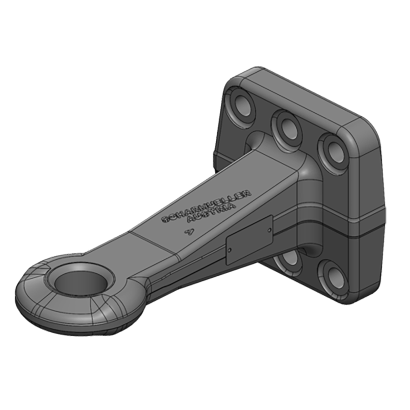 Anhängetechnik Scharmüller Zugöse Flansch #00.652.11.0-A90