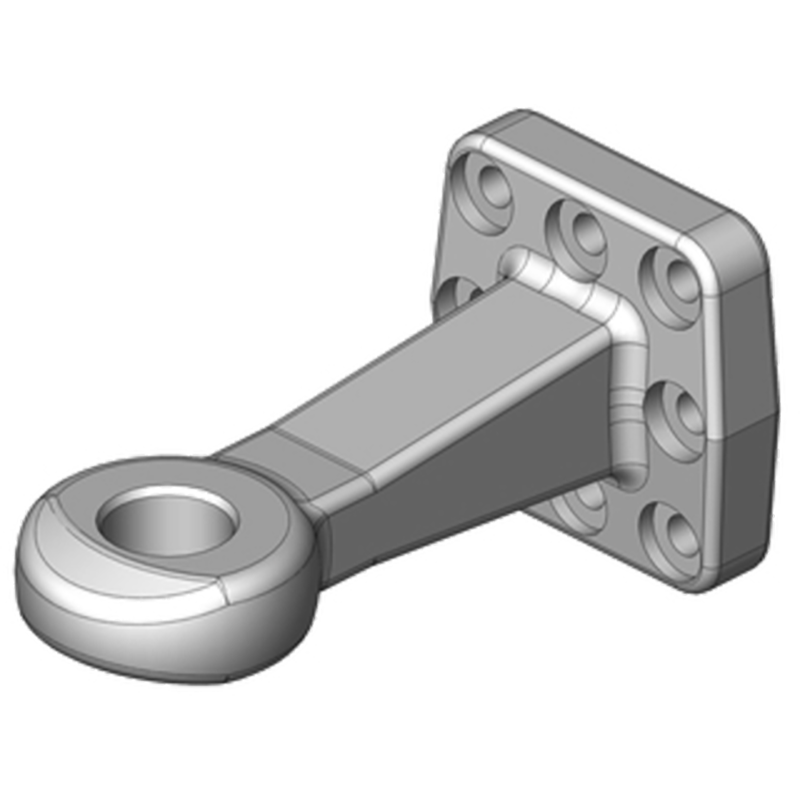 Anhängetechnik Scharmüller Zugöse Flansch #00.652.31.0-A90