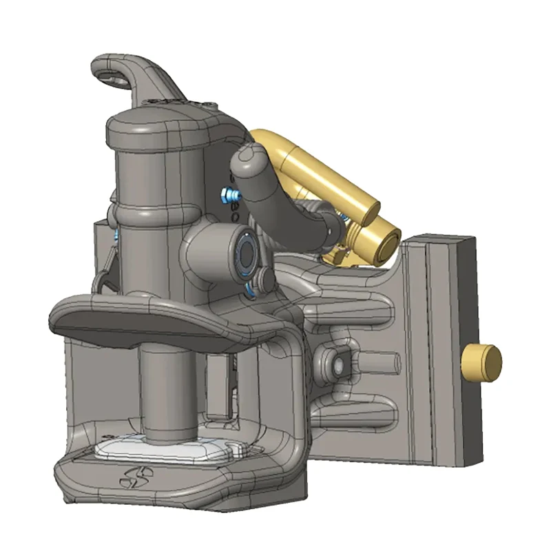 Anhängekupplung Sauermann HS1840-1 KUD K242-38 242mm Breite